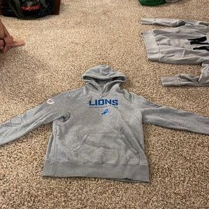 Detroit Lions NFL Equipment Nike mens hoddie.